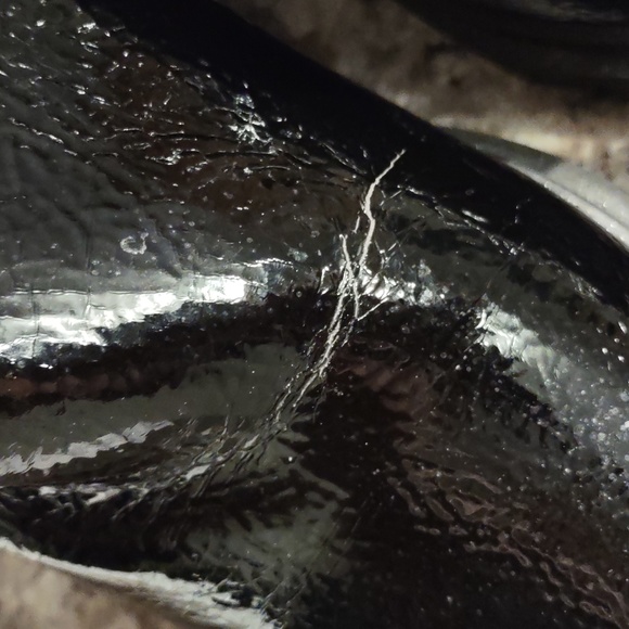 Steve Madden Vintage Patent Leather Ankle Boots - Picture 10 of 10